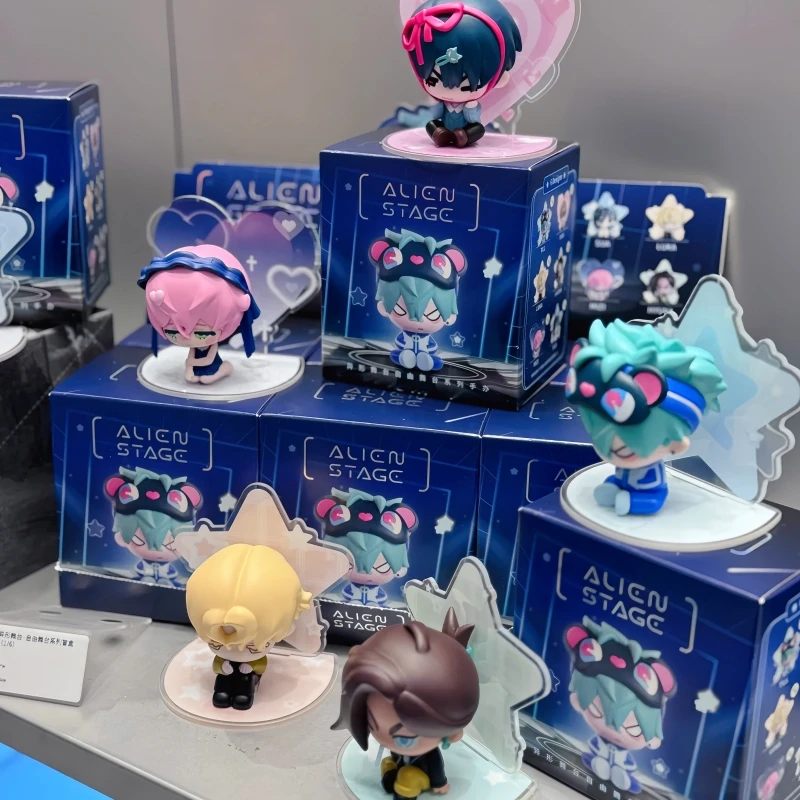 

Популярная сценическая инопланетянина 2025 года, озорная вечеринка, серия Cat Park, слепая коробка-сюрприз, загадочная коробка, высокое качество, мини-модель, декоративные подарки