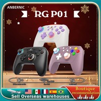 ANBERNIC RG P01 Gamepad Bluetooth 5.3/Wired/2.4G Wireless Gamepad Compatible With Switch PC/Steam/Android/IOS With Hall Effect