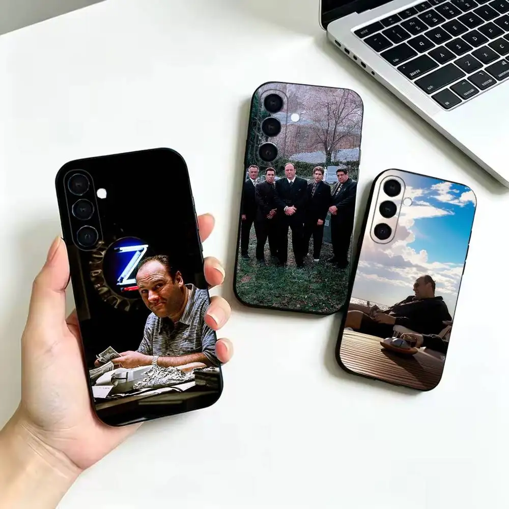The S-Sopranos T-Tony Phone Case For Samsung Galaxy  A52 42 32 22 12 02S 72 73 51 41 31 21S 71 30S,Soft Silicone Black Cover