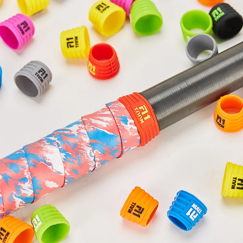 TAAN Thickened Rubber Badminton Grip Sweatband Fishing Rod Sealing Ring Fish Bone Shaped Sweat Absorbent Band Sports Fitness