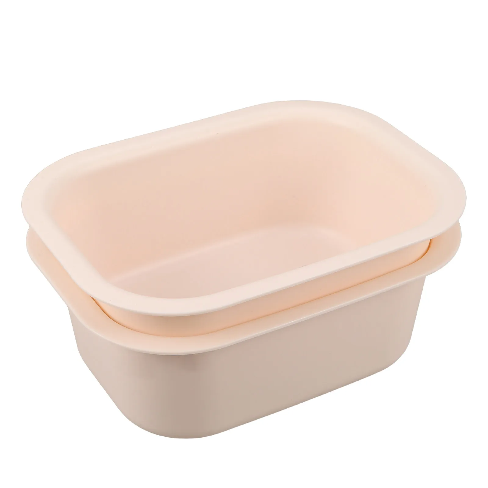 

2Pcs Baby Changing Station Basin Thickened Heat Resistant Plastic Nursery Basin Diaper Table Accessory Non Slip Infant Wash Tub