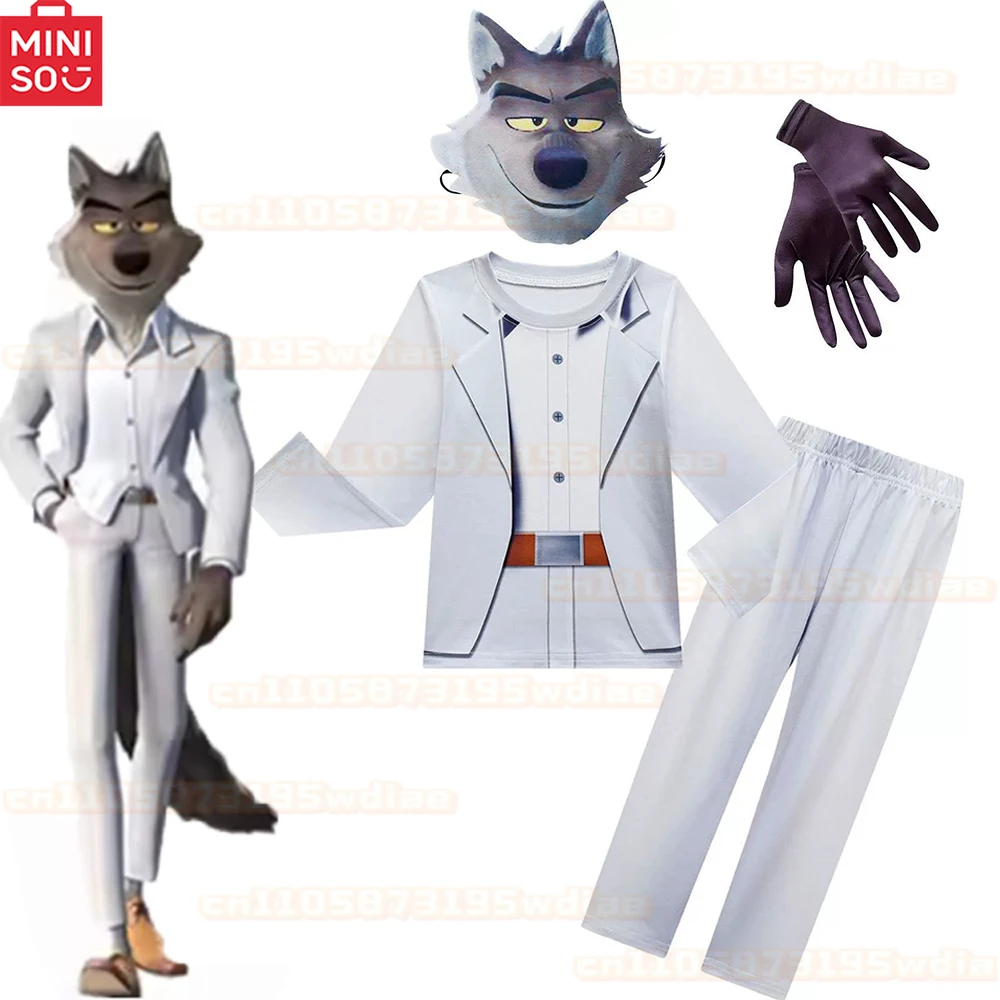 

The Bad Guys Movie Cosplay Costume Bad Guys Mr.Wolf Piranha Snake Shark Cosplay Costume Halloween Party Uniform Birthday Gift