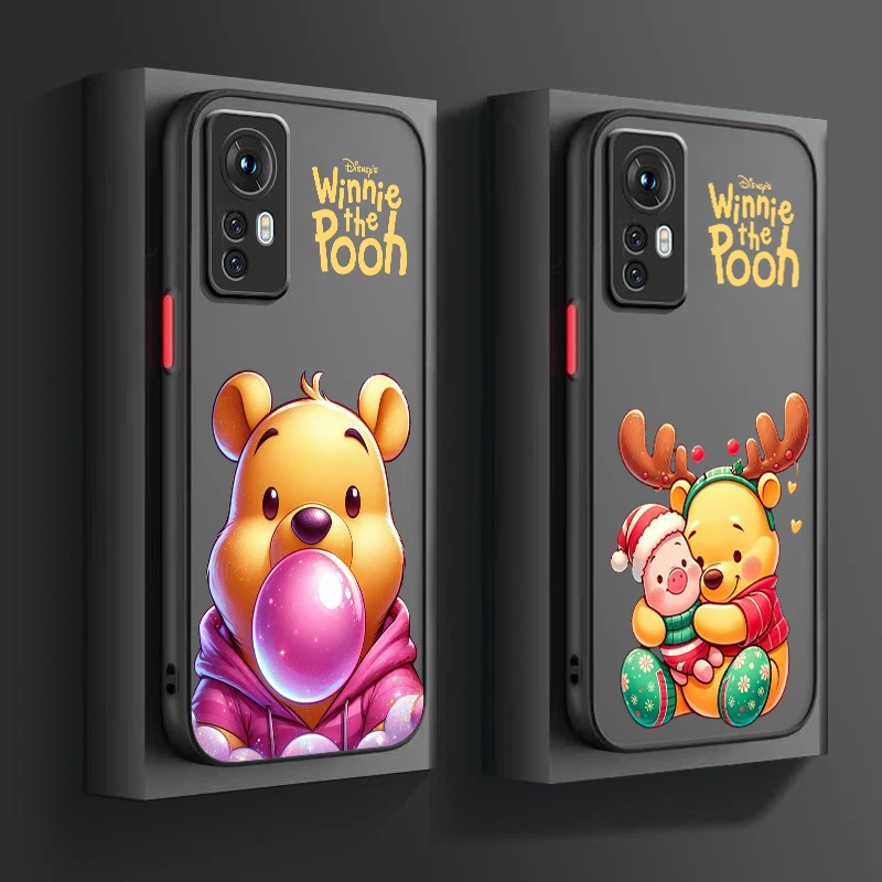 The Many Adventures Of Winnie The Pooh Art Frosted Translucent For Xiaomi Mi 13 12 12T 11T 11 11i 10T 10 9T Pro Lite Ultra 5G