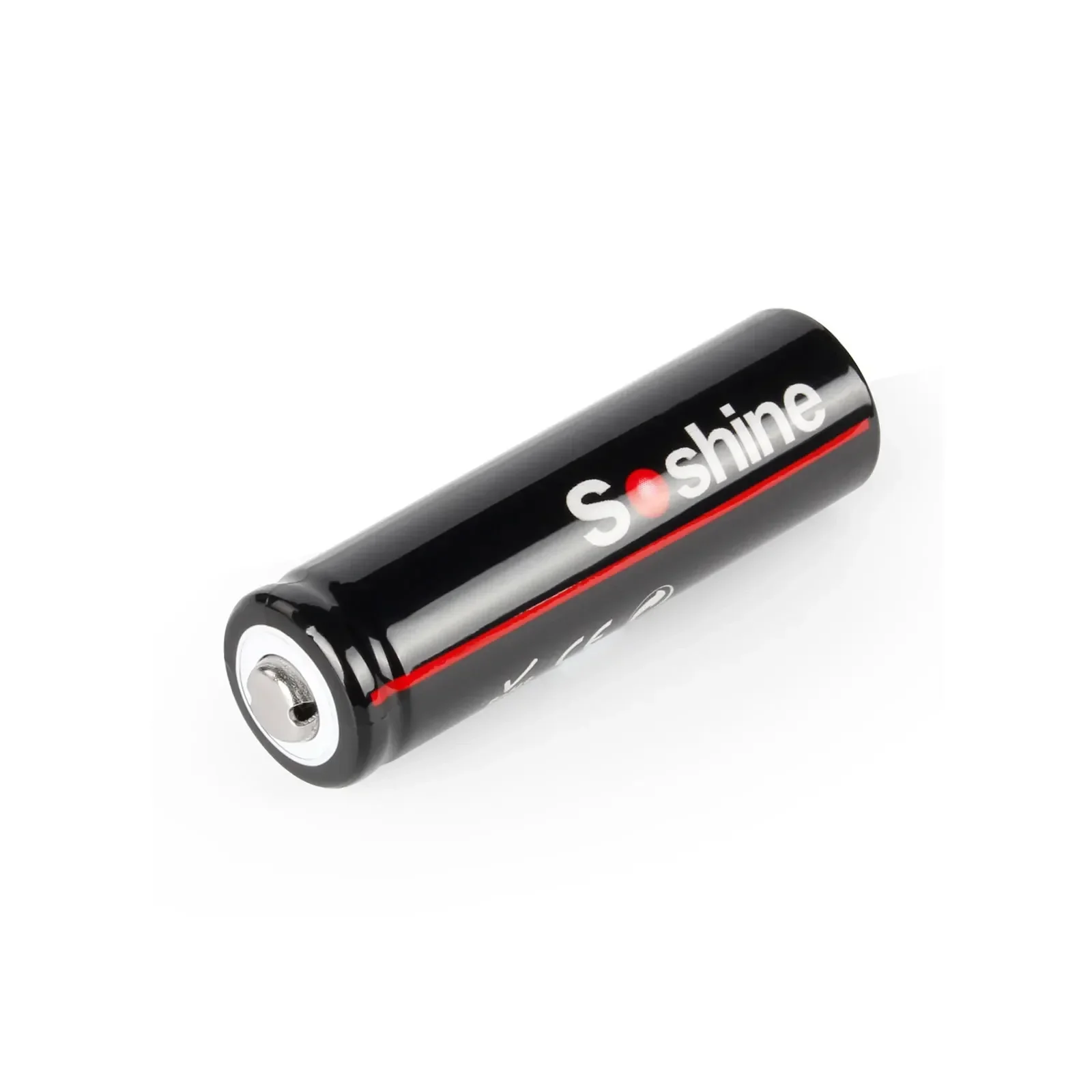 Soshine-Baterias de Lítio Recarregáveis, 14500 AA Li-ion, 3.7V, 900mAh, 1000 Vezes para Lanterna LED, Brinquedos e Calculadora