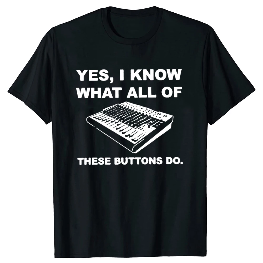 Camisetas de Ingeniero de Sonido, Ropa Urbana con Diseño Gráfico, Estilo Harajuku, DJ, Ingeniero de Audio, Hip Hop, Camiseta para Hombre y Mujer, Verano 2026