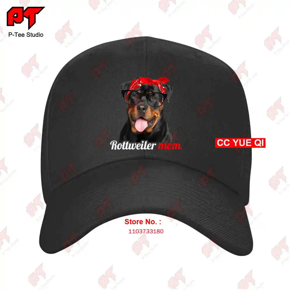 Rottweiler Mom Rottweiler Dog Lovers Baseball Caps Truck Cap G3WI