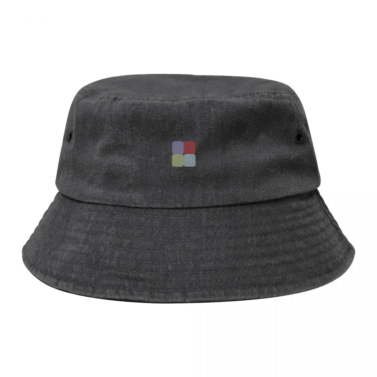 Multi squares Bucket Hat Beach Bag Sunscreen Men's Luxury Women's