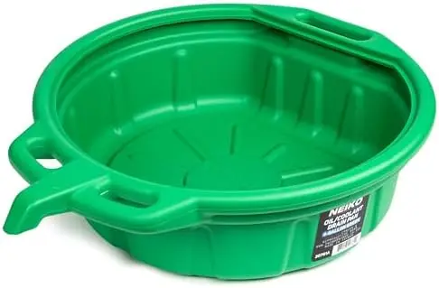 

NEIKO 4-Gallon Oil Drain Pan with Anti-Splash Design & Non-Spill Spout - Green