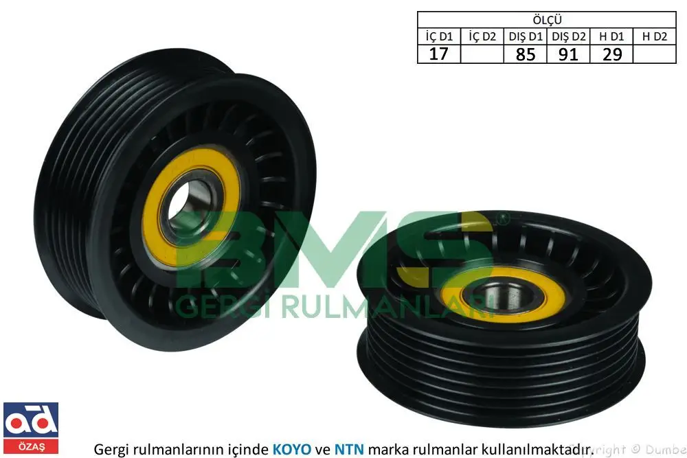 Store code: BMS319 internal V belt for TRANSIT