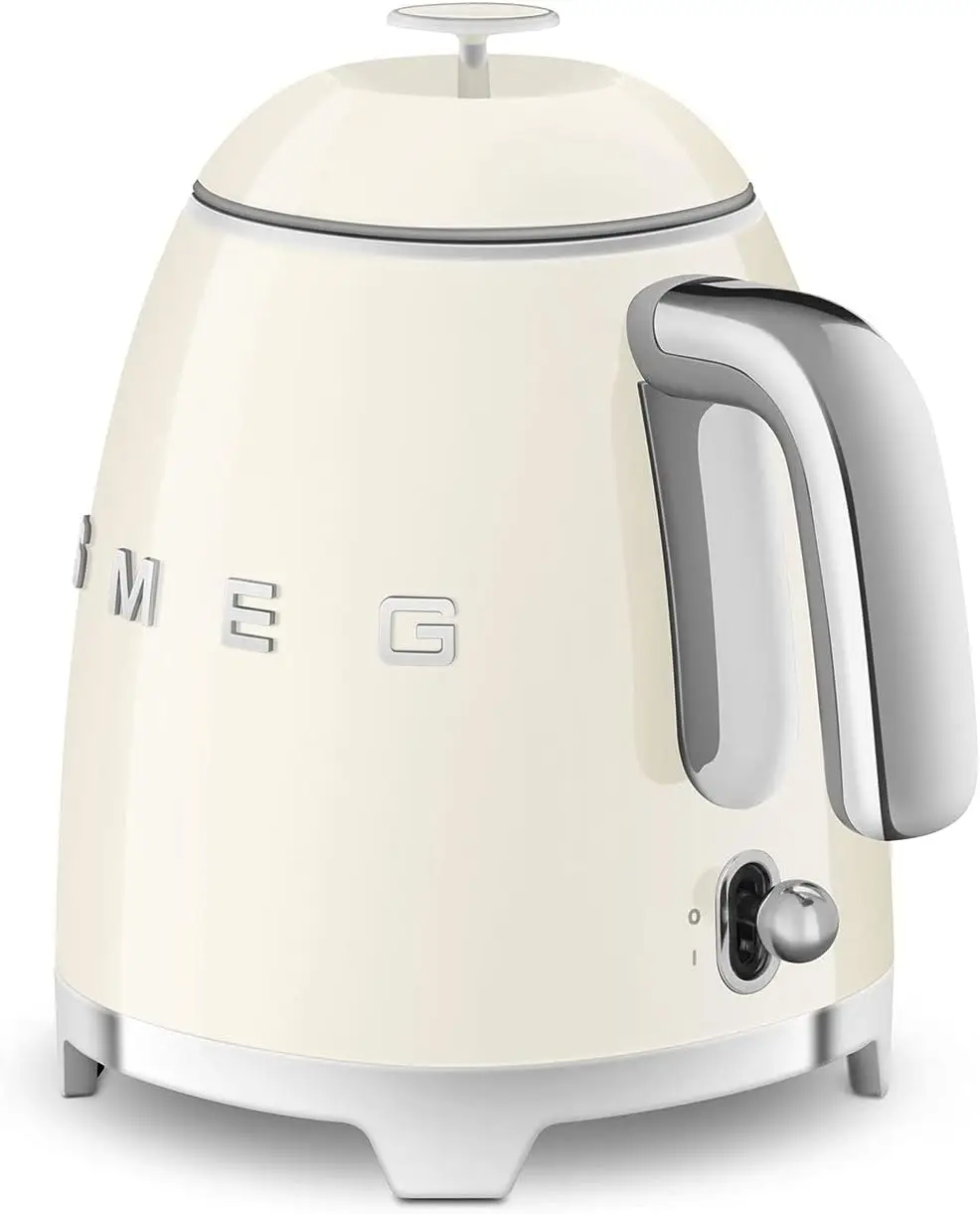 Electric Kettle with Double Wall Anti Slip Base and Water Level Indicator (Cream)