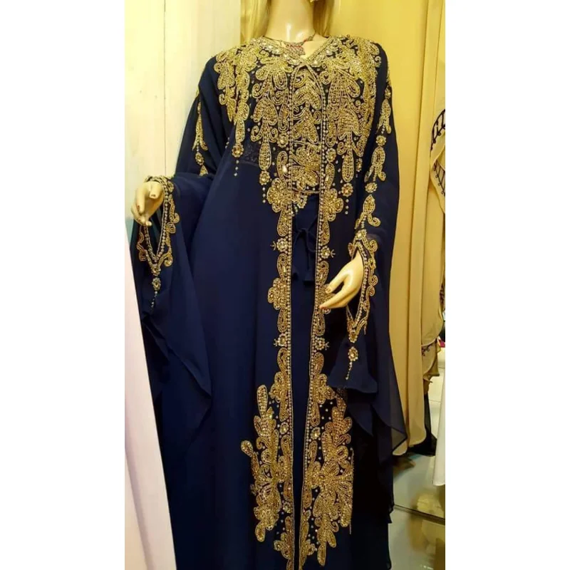 Neue Jahr Spezielle Zwei Fische Kleid Inneren Jacke Marokkanischen Dubai Kaftan Abaya