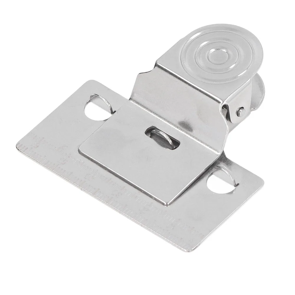 Stainless Steel Construction Measuring Tape Clip Tool For Curves and Surfaces Compact Design Corners Clamp Holder