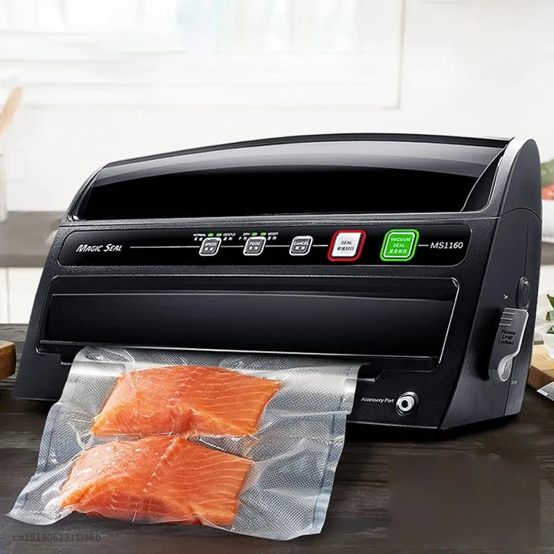 MAGIC SEAL MS1160 Home Vacuum Food Sealer Food Saver Vacuum Sealer Machine Professional Wet Food Vacuum Sealer Packaging Machine