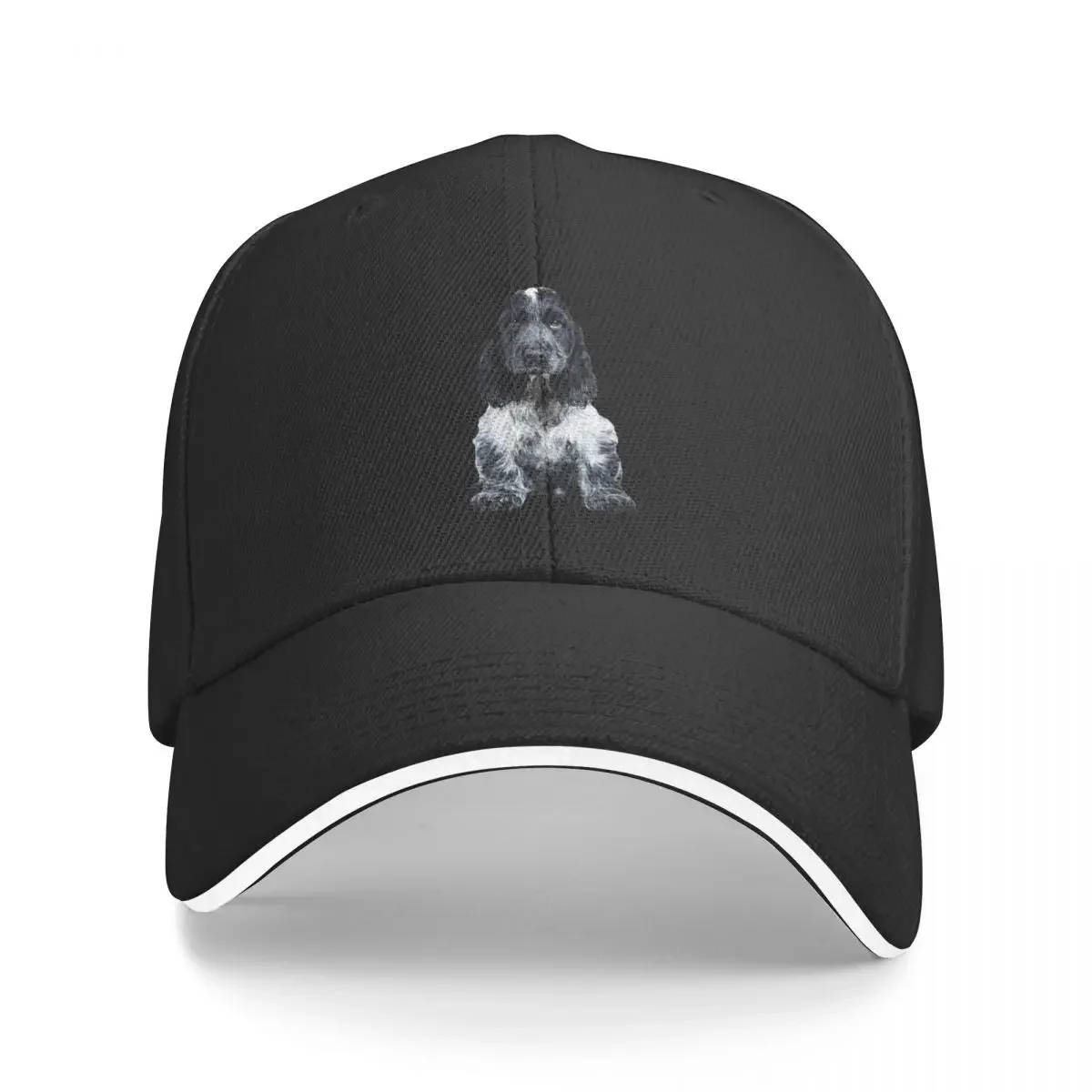 Cocker Spaniel Blue Roan Puppy Dog Baseball Cap Golf Hat fashionable Golf Women Men's