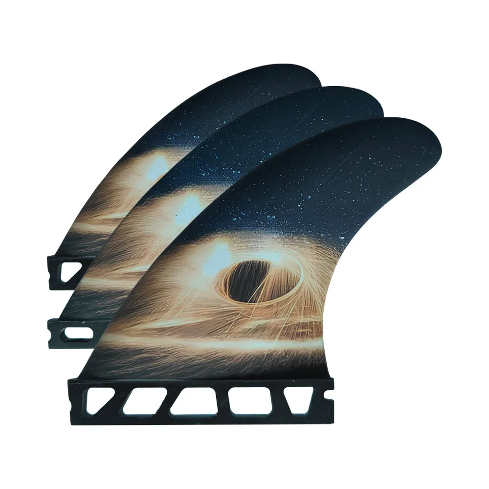 Surfing Accessories Future Fin MF G5 Planet Collection Honeycomb Fiberglass Surf Fins Thruster