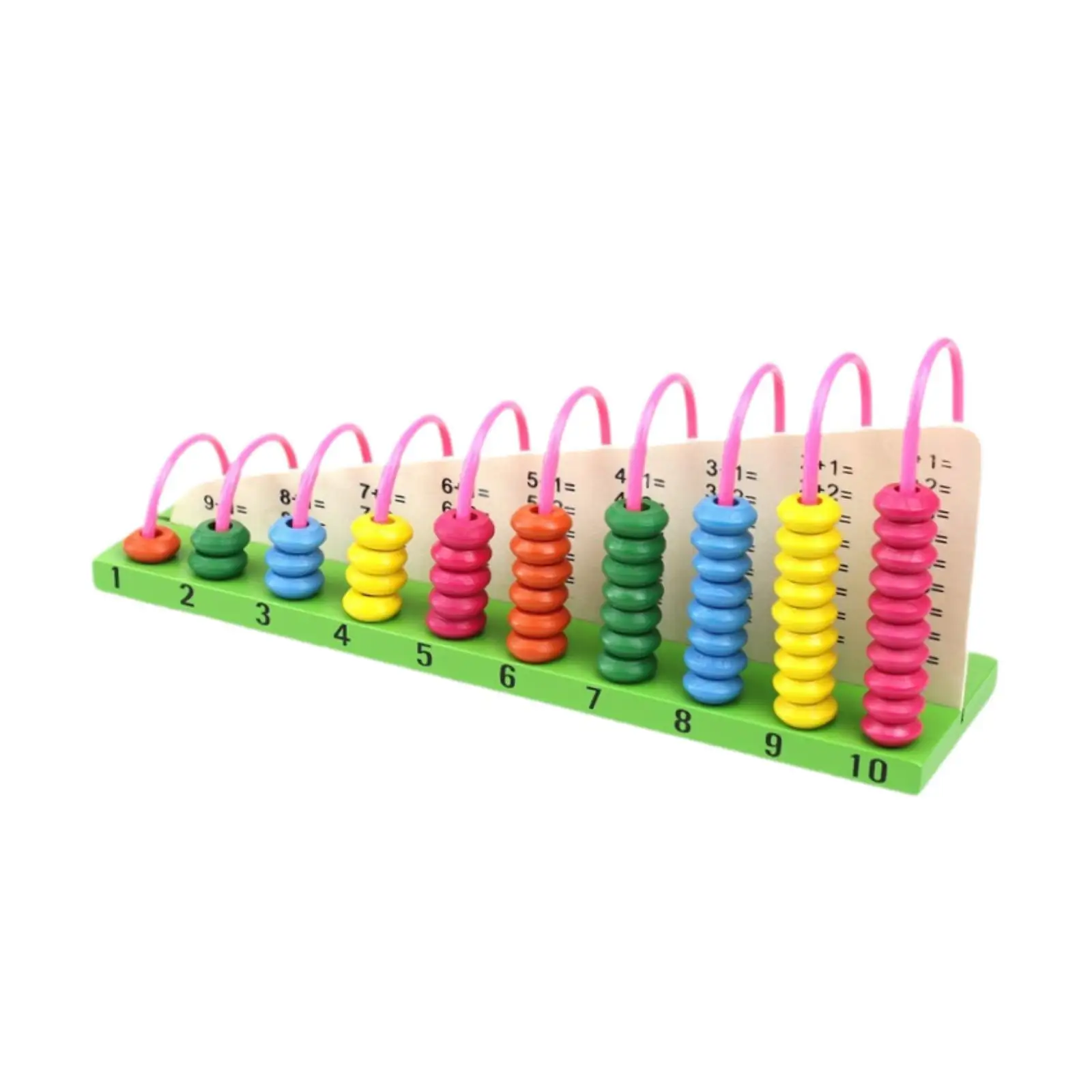 Add Subtract Abacus Math Teaching Tool Wooden Abacus Counting Toy