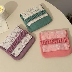 New Sanitary Napkin Bag Sanitary Pad Organizer Cosmetic Pouch Case Purse Napkin Towel Makeup Bags Storage Case Large Capacity