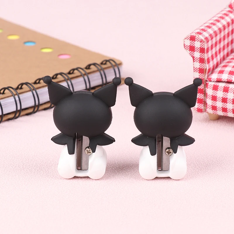 Pencil Sharpener Kuromi Accessories Cute Beauty Kawaii Cartoon Anime Pen Turner Stationery Prize Toy for Girl Gift