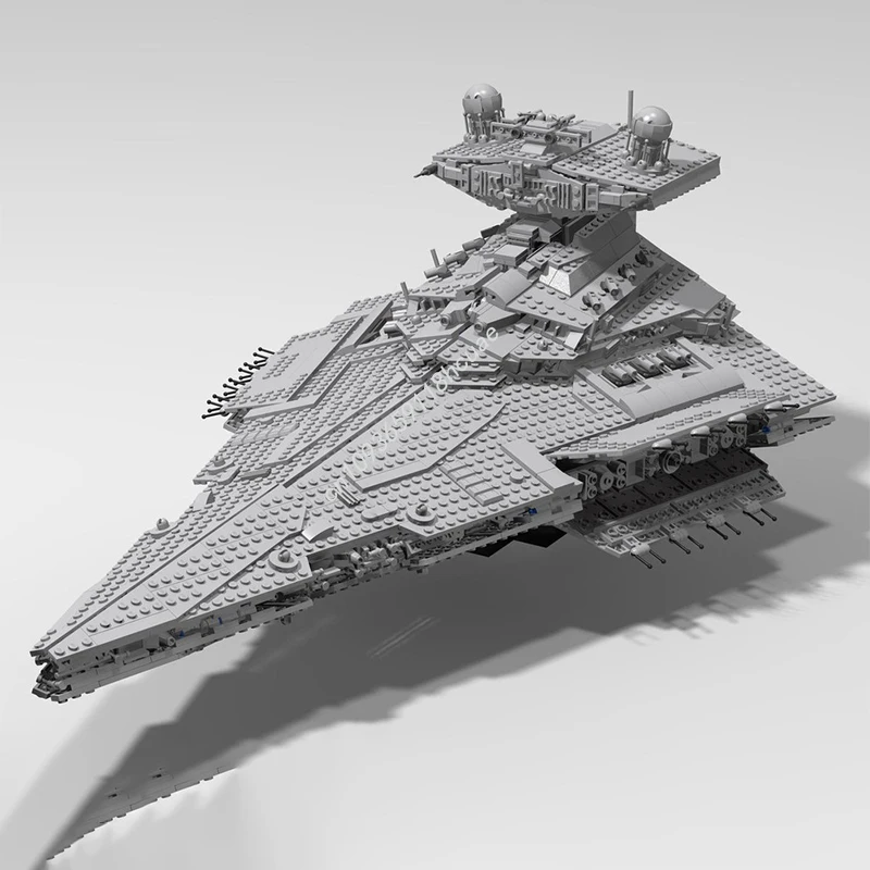 2165PCS MOC Star Battle Victory-II Star Destroyer Stacking Block Play Models Building Set Adult Toys Hobby Collectible Education