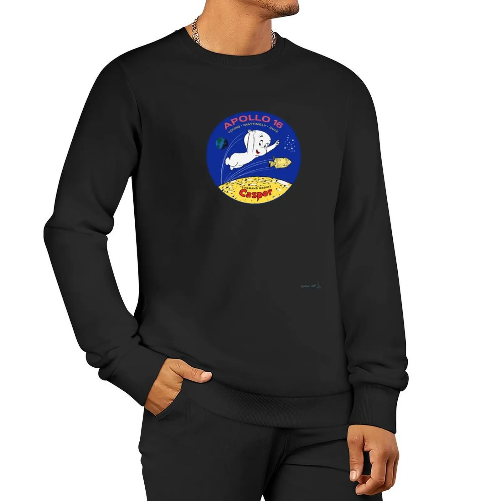 

Apollo 16 #Apollo Pullover Hoodie men's winter sweater oversize sweatshirt