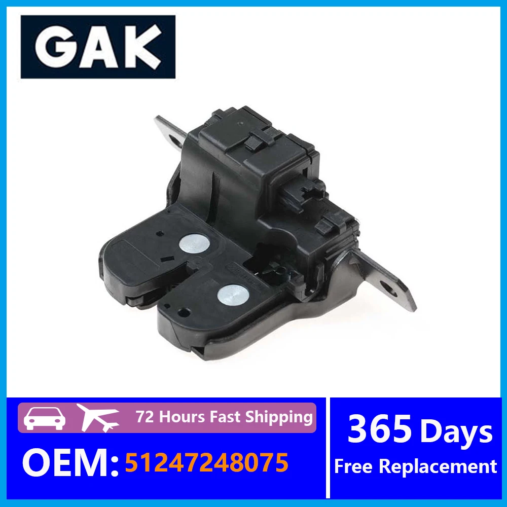 1PCS 51247248075 7248075 GAK Trunk Lid Lock Accessories For BMW F20 F21 140I 135I 125I 120I 118I 116I 114I Replacement Parts