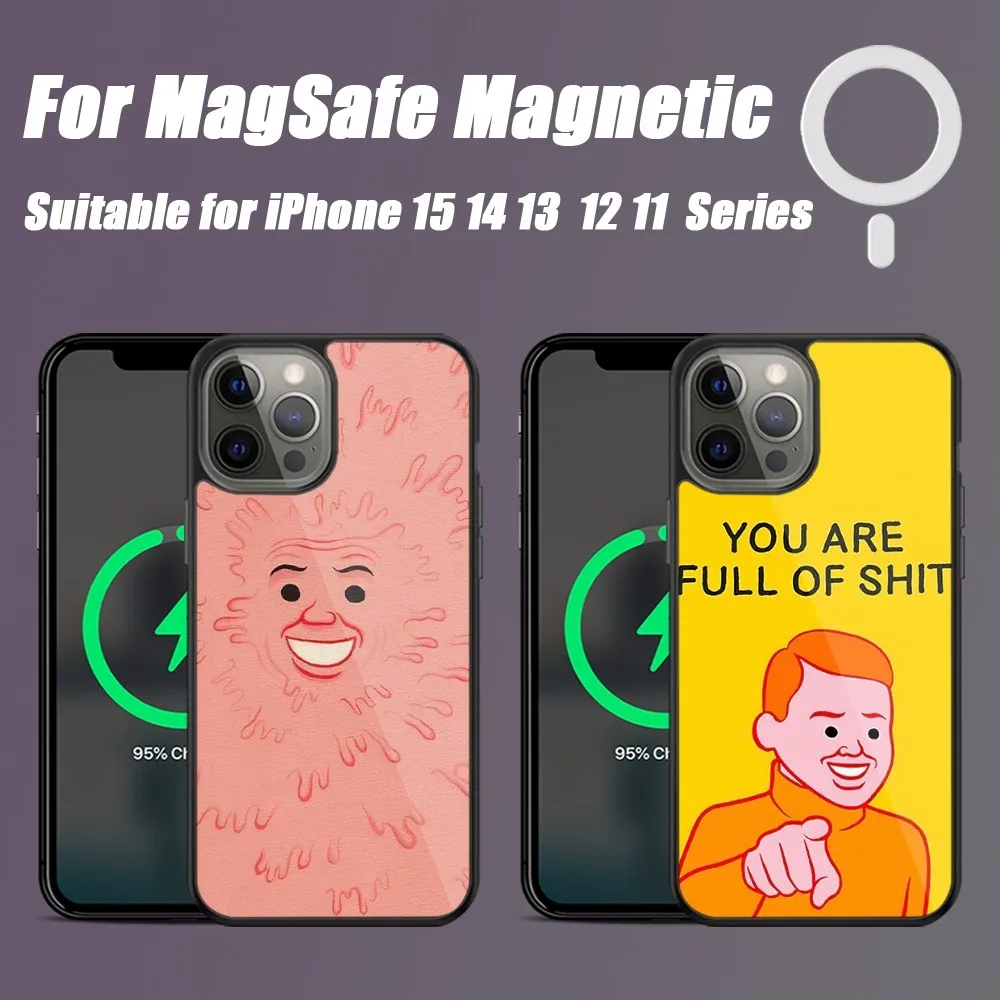 Art Joan Cornella Zonzo Comics Phone Case For iPhone 15 14 13 12 11 Pro Max Plus Magnetic for Macsafe Cases Cover