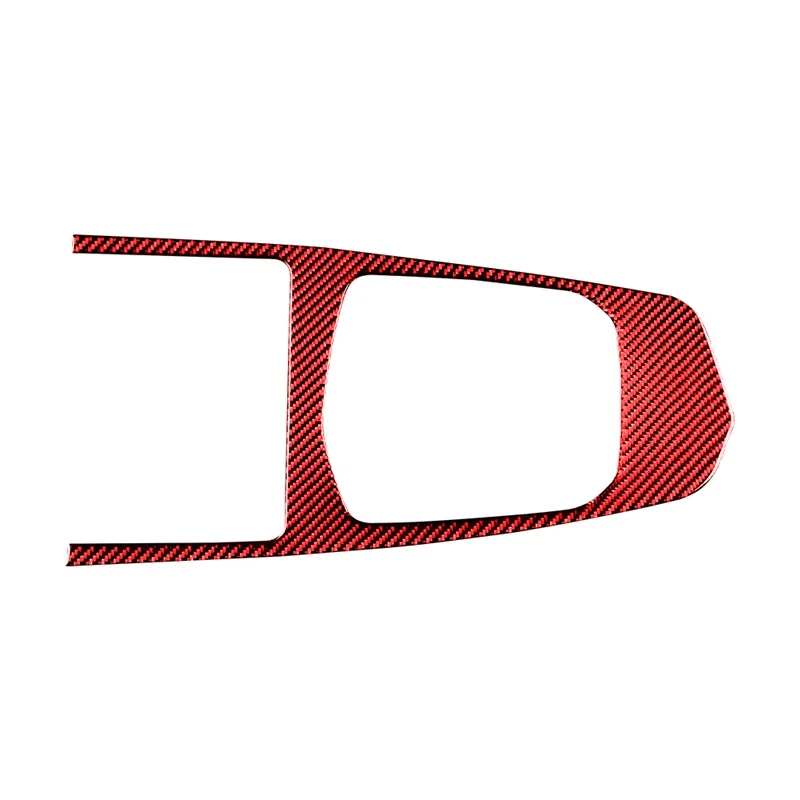 BMW Z4 시리즈 G28 G29 2019-2023 탄소 섬유 액세서리 인테리어 자동차 중앙 제어 기어 시프트 패널 프레임 트림 커버