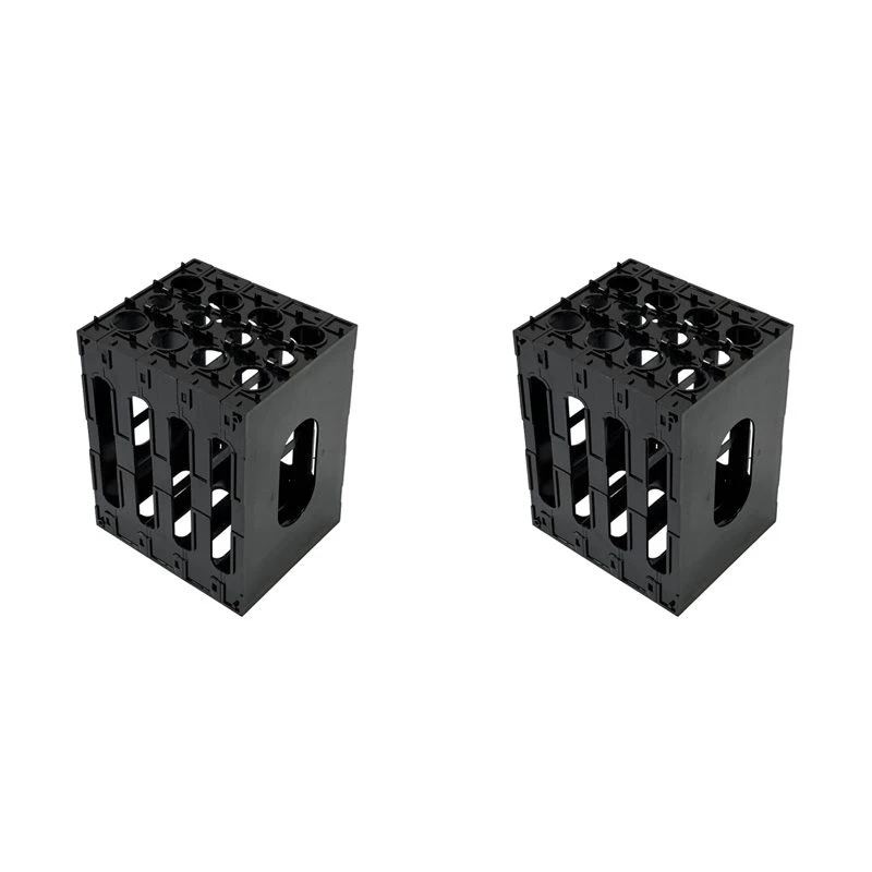 T23C 2X 12V Battery Frame For CATL EVE 90Ah 105Ah Lifepo4 Battery Cell ABS PC Plastic Holder
