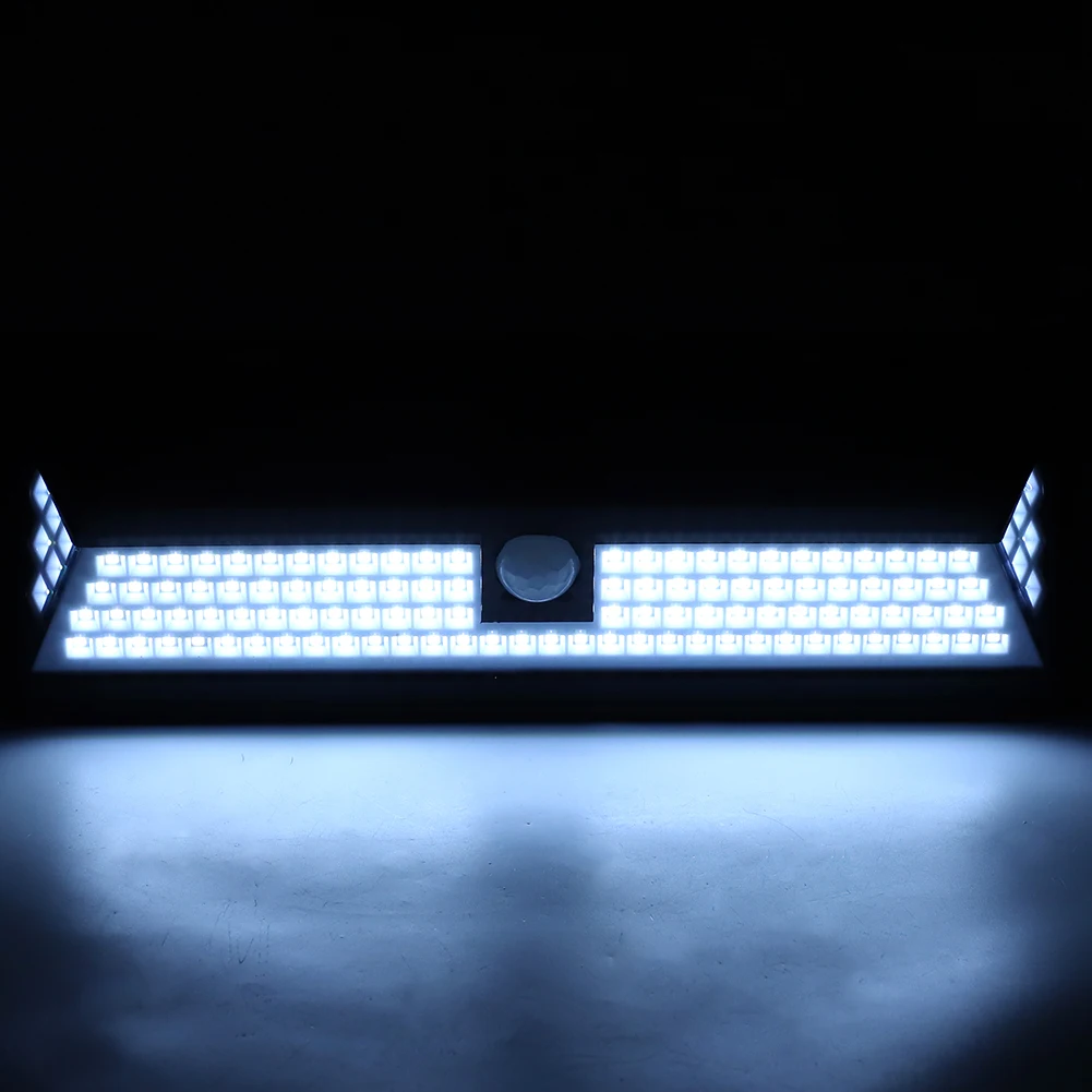 Solar Wall Light 3 Lighting Modes Motion Sensor Solar Powered LED Garden Security Light Outdoor Lighting