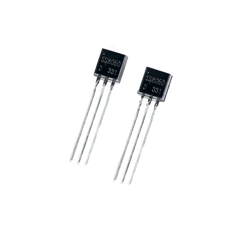 50pcs SS8050 Transistor NPN TO-92 25v 1.5A Triode Transistors kit Electronic Component