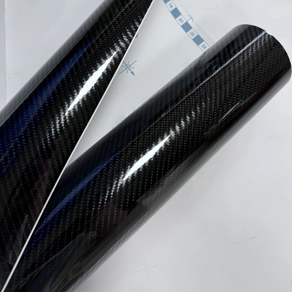 スーパーグロスカーボン 7D 黒ビニールラップフィルム防水車 - Console Skin Wrap のレビューと価格