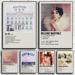 Melanie Martinez K12 After School Music Album Modern Poster Prints Wall Art Canvas Painting Picture Photo Gift Room Home Decor