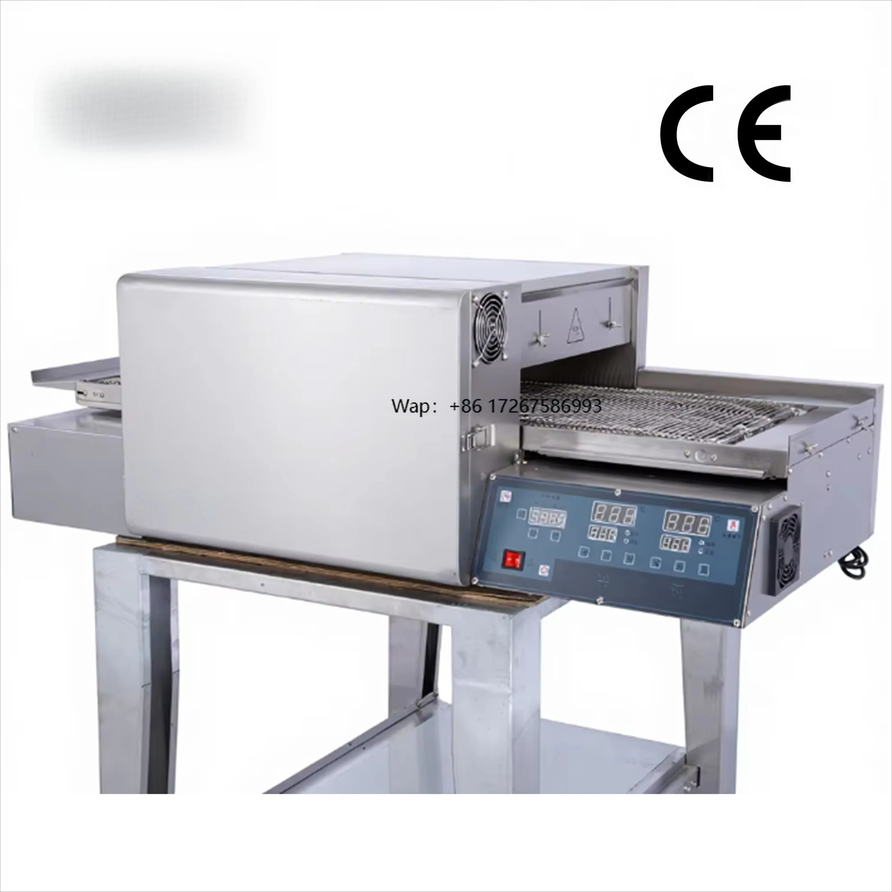 12 14 20 32 Inch Commercial Bakery Equipment Electric Gas Conveyor Belt Pizza Oven for Restaurant CE Provided