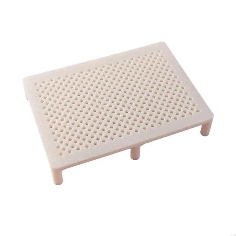  Clay Earring Drying Rack Manual Positioning Bracket for Hole Alignment Quick Drying and Compact Storage