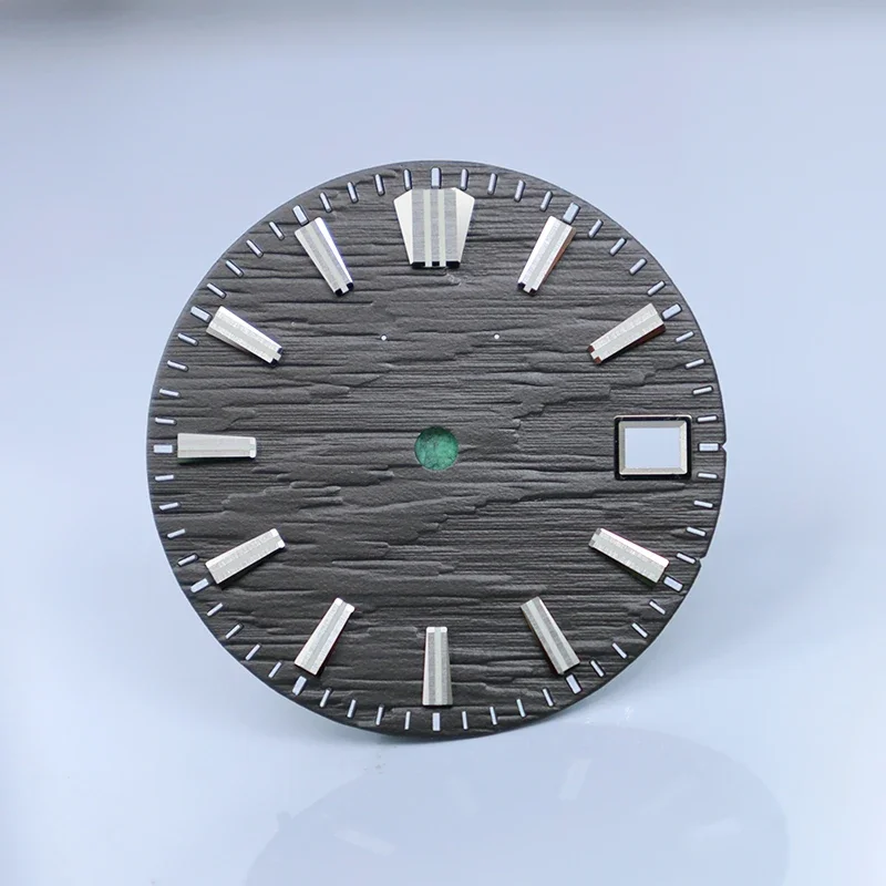 PELEUS New Birch Blue Lume Dial for NH34A Movement 28.5mm Watch Parts More Universal BGW9 Lume Mod NH34