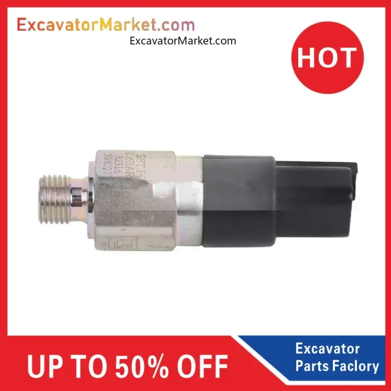 For Sunward Lovol Rexroth Liugong longgong Xgma Excavator Hydraulic Pump High Pressure Low Pressure Sensor Plug High Quality