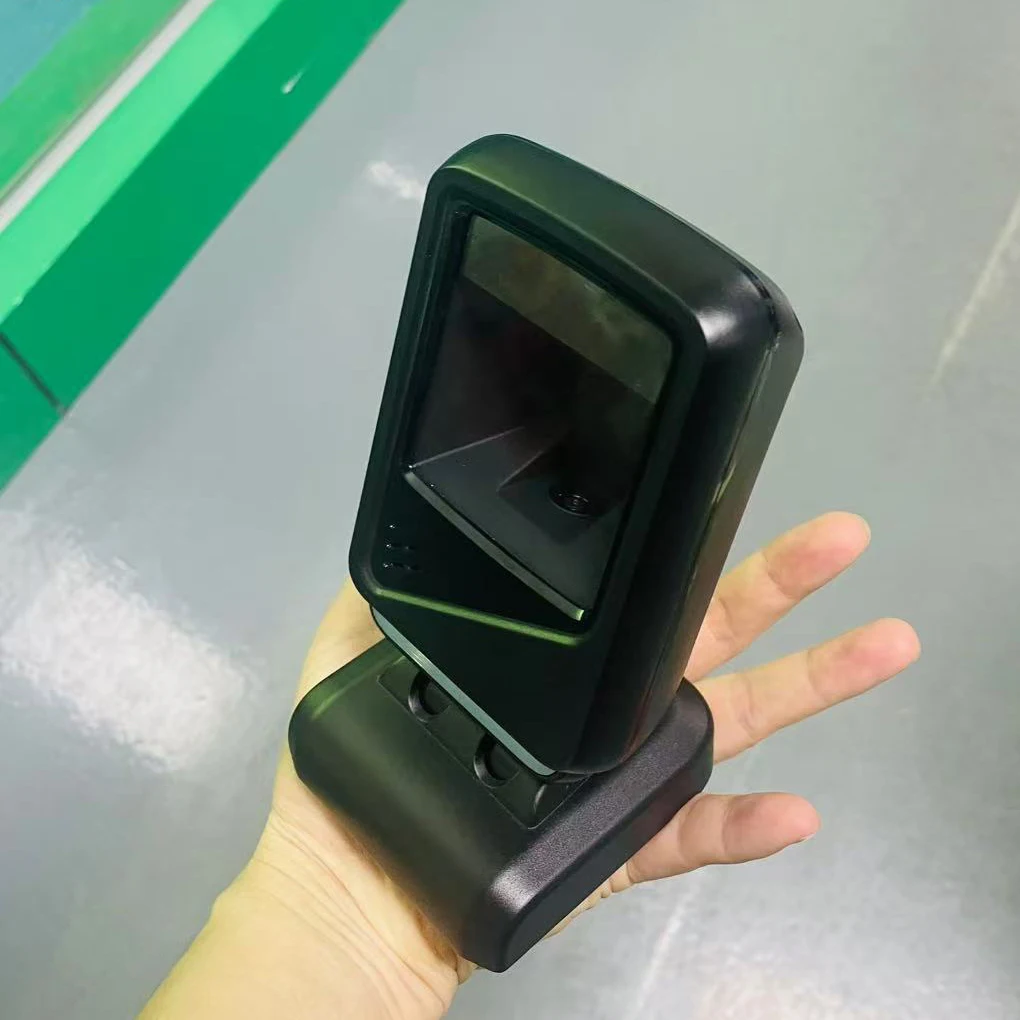 Picture 5: 2D Omnidirectional Barcode Scanner 1D QR Code Desktop Auto Sense Bar code EAN-13 Data Matrix Reader for Supermarket Store