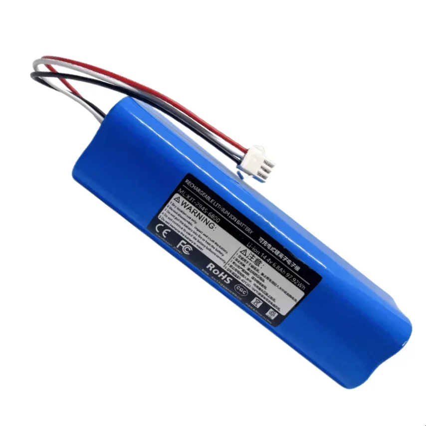 14,4 V 6800 mAh, adatto per Lydsto R1, Rodmi Eve Plus, M7 Pro, M8 Pro, M9, U6, batterie ricaricabili originali per aspirapolvere