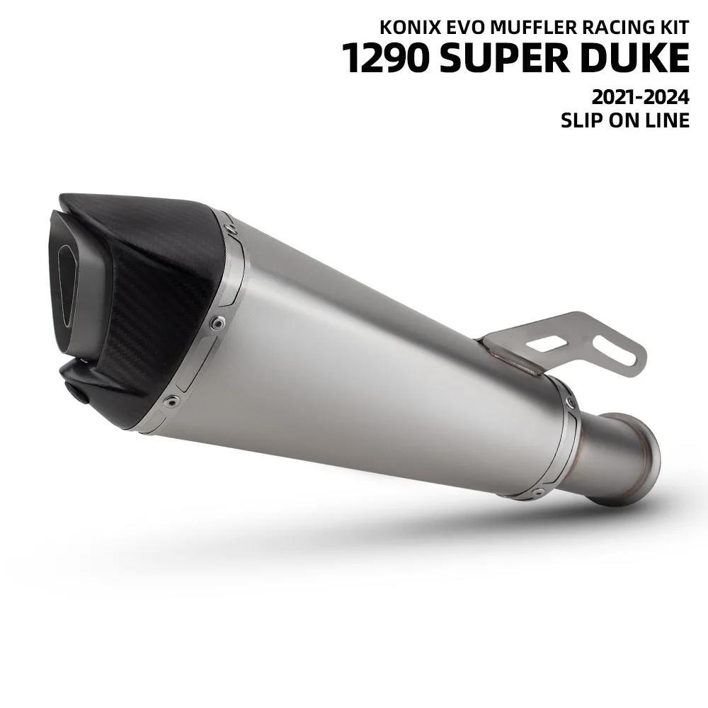 1290/1390 Super Duke Exhaust Slip on Line Pipe For 1290Superduke 1390Superduke SuperDuke R/EVO 2021-2024 Motorcycle Muffler Tube