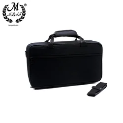 M MBAT Clarinet Gig Carry Bag Black Foam Padded Thicken Oxford Cloth Box Case With Handle Strap Clarinet Protection Accessories