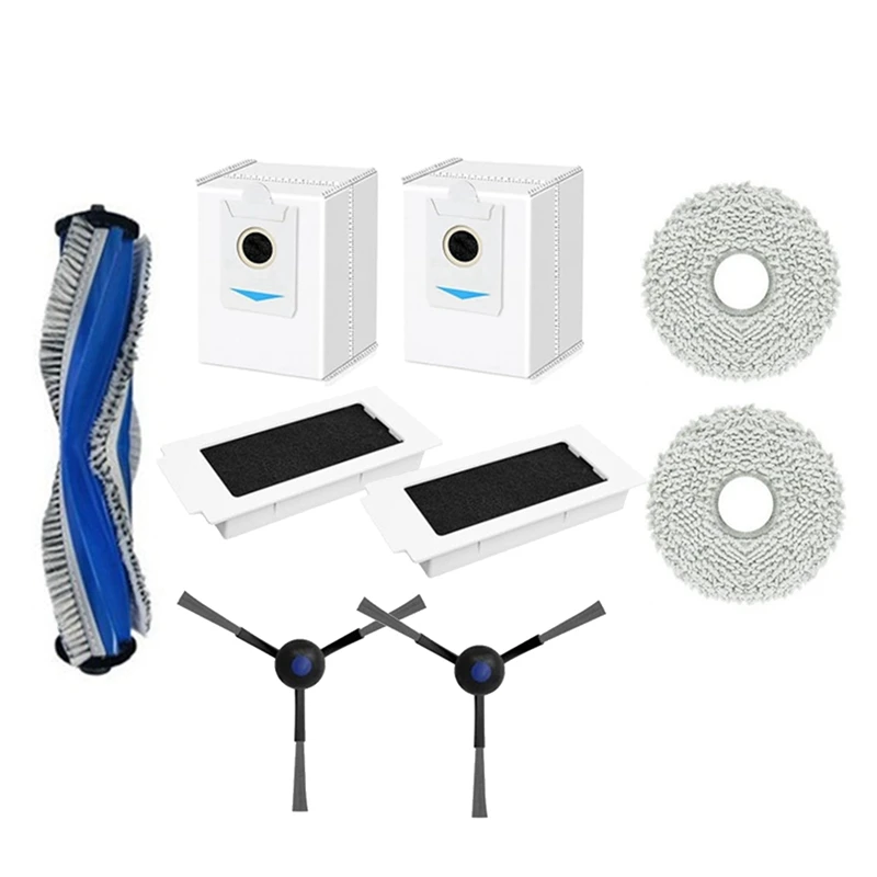 9 Pcs for T30S / T30S AI / T30S COMBO / T30S PRO / T30S PRO OMNI Robot Vacuum Cleaner Parts Replacement