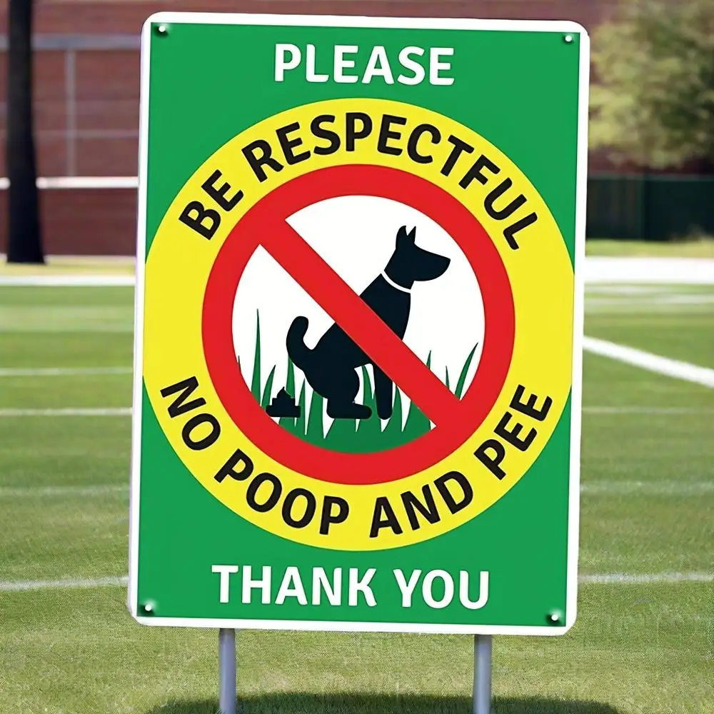 Dog Warning Metal Tin Sign – 