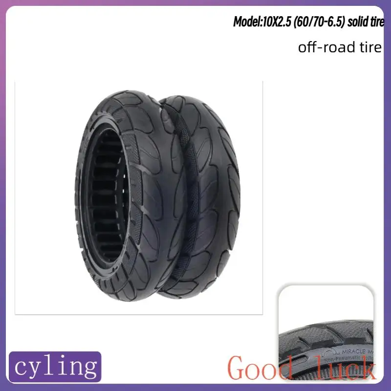 

Бескамерная цельнолитая шина 60/70-6.5 для электросамоката Ninebot Max G30, 10-дюймовая полая сотовая покрышка, запчасти для передних и задних колес