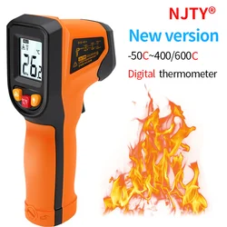 Nicht-kontakt Digital Infrarot Thermometer Laser Temperatur Meter Pyrometer Imager Hygrometer Termometro infrarojo Licht Alarm