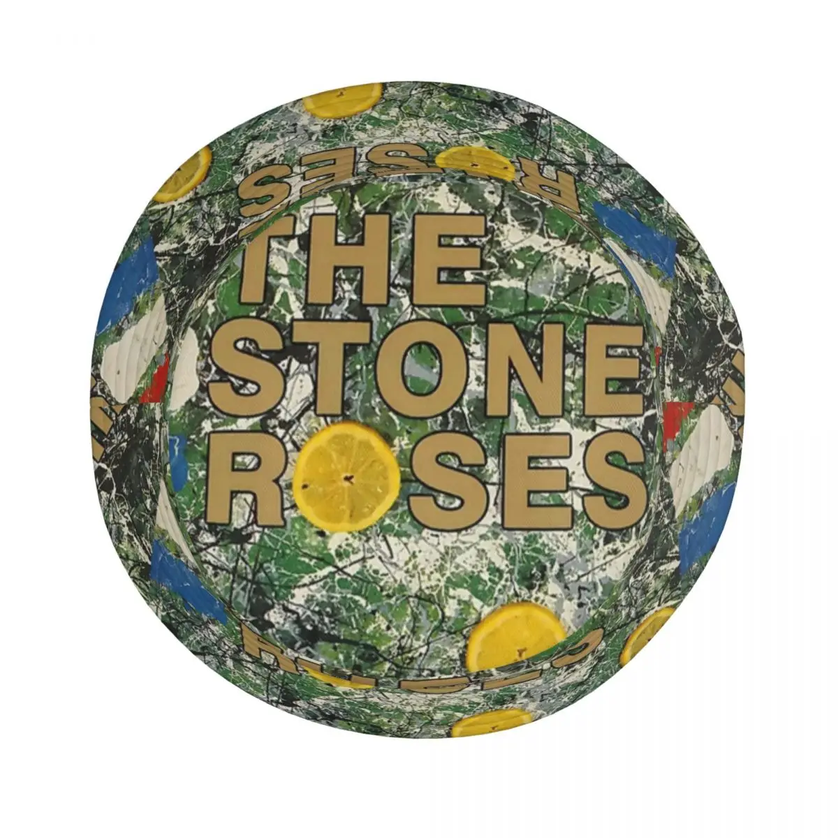 Style The Three Yellow The Stone Roses Bucket Hat Girl Lightweight Hiking Fishing Fisherman Caps Summer Beach Hatwear Bob Hat