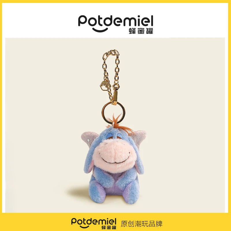 ポットデミエル ディズニー くまのプーさん ぬいぐるみキーホルダー かわいい 100エーカーの森 チャーム バッグアクセサリー カワイイ アニメ コスプレ ギフト コレクター向け
