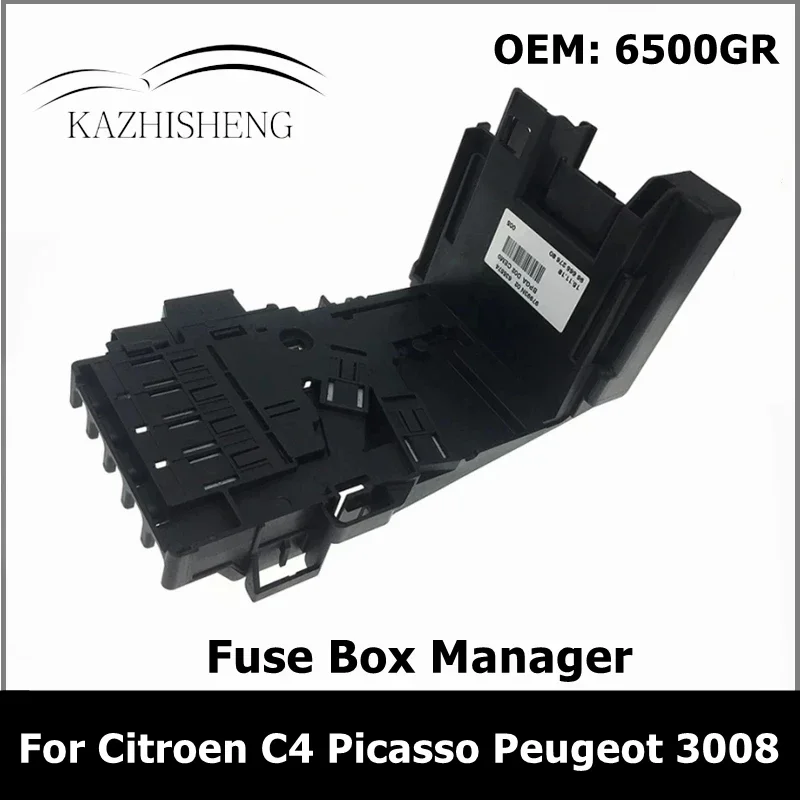 OEM 6500GR/9666527680 6500GQ 28236841 Battery Manager Fuse Box For Citroen C4 Grand Picasso Peugeot 3008 RCZ 508 5008 308