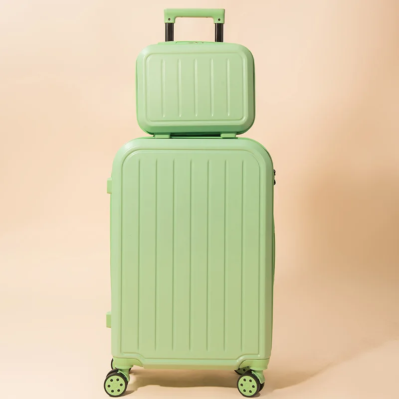 

(004) Luggage trolley case, durable and thick travel password box, silent wheel, new style suitcase of Internet celebrity