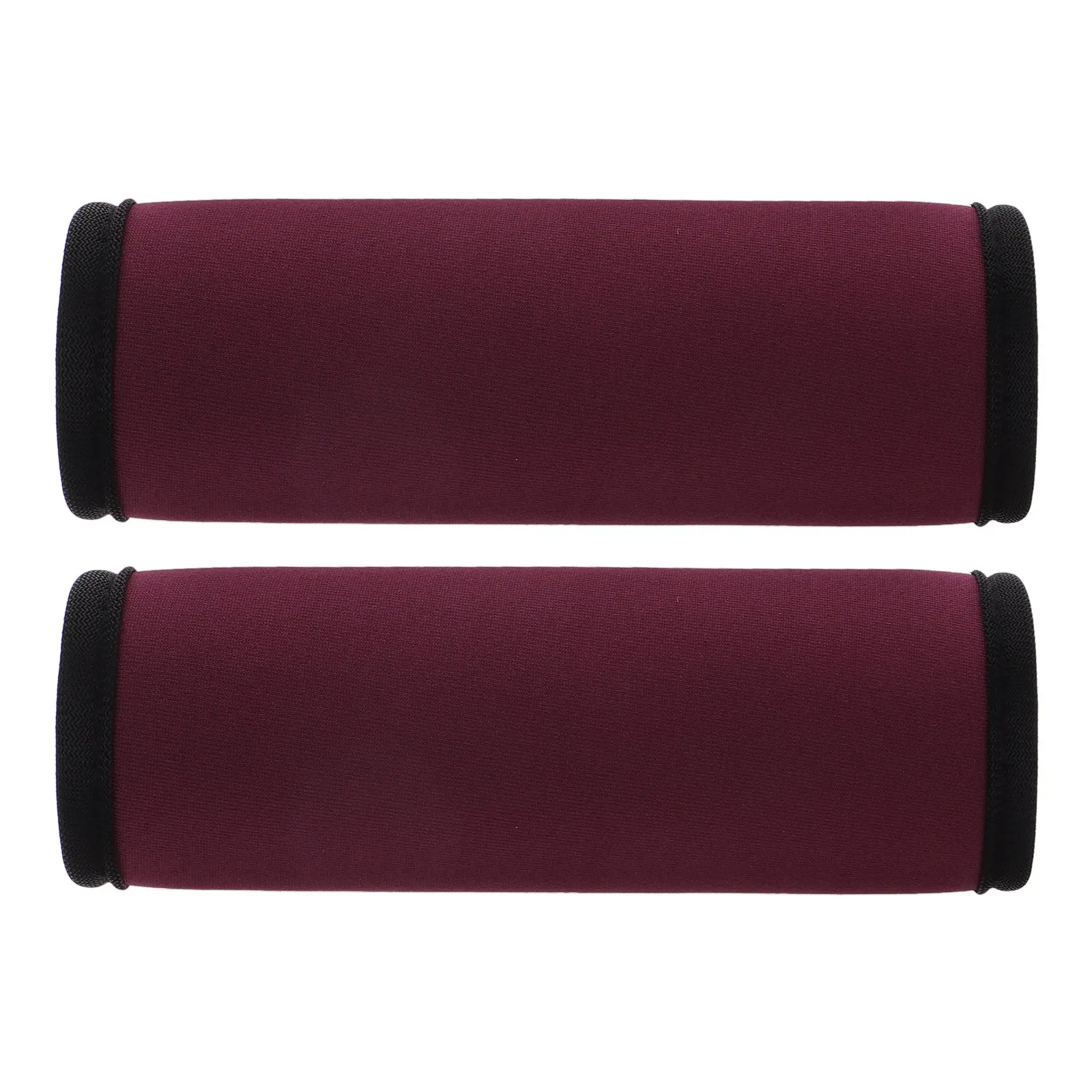 2Pcs Detachable Barbell Mat Set Fine Workmanship Anti-Slip Grip Pad for Horizontal Bars Dumbbell Handles Pull Up Bar Gym Weight - view 2
