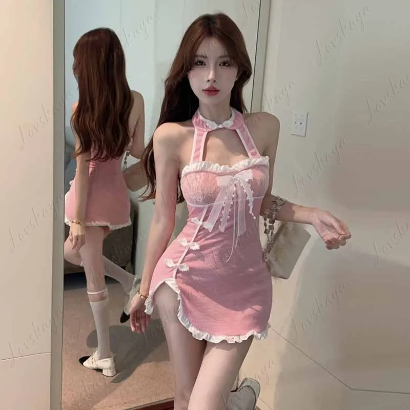 

Новое милое и милое платье Pure Desire с кружевным бантом и поясом